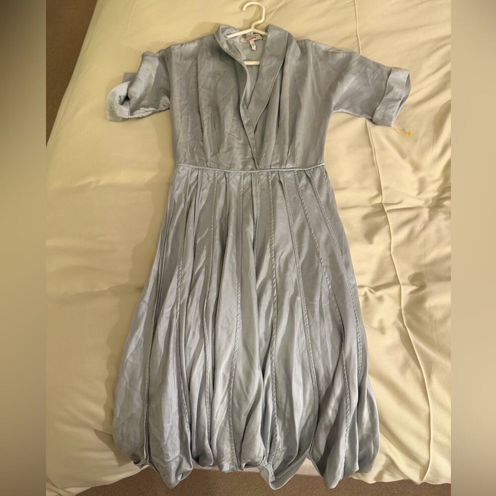 🗽BCBGMaxAzria RUNWAY Soft Gray Dress